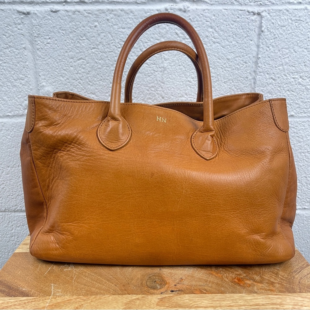 MARK AND GRAHAM ELISABETTA SLOUCH LEATHER HANDBAG
